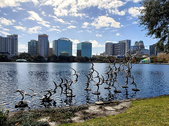 Lake Eola Park, Orlando, Florida